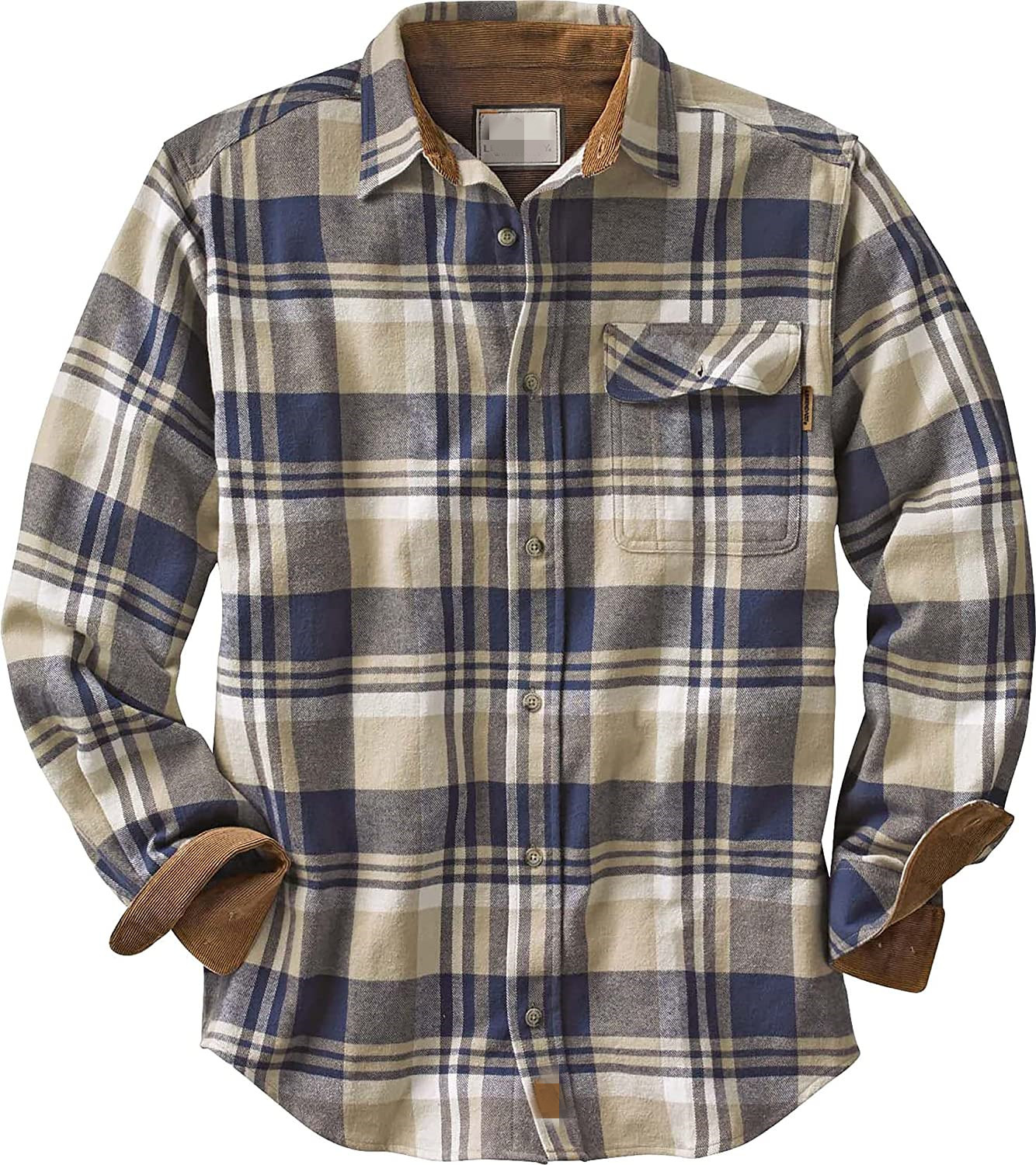 Camisa masculina de flanela Buck Camp