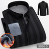 Camisa grossa de veludo masculina de inverno