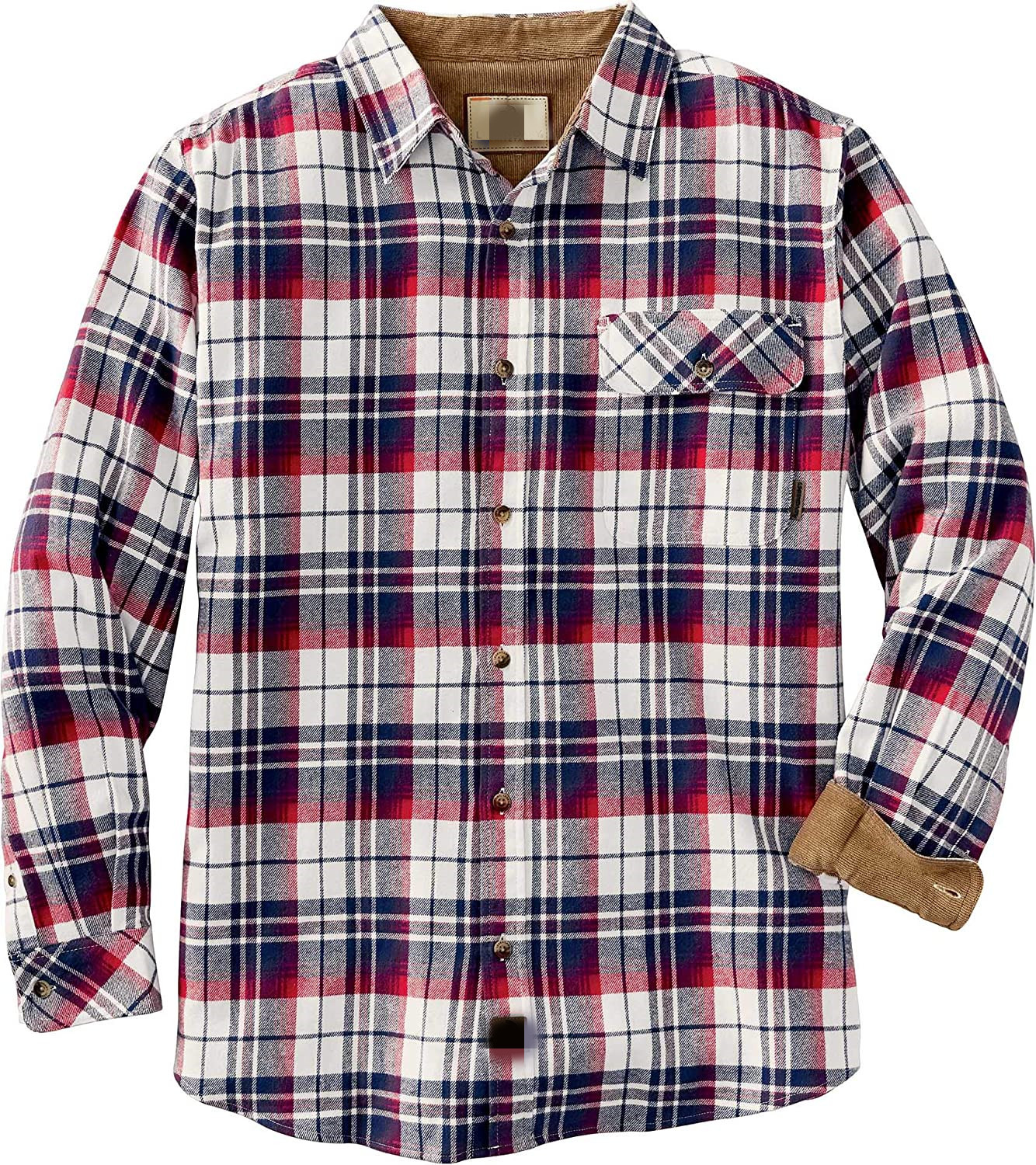 Camisa masculina de flanela Buck Camp