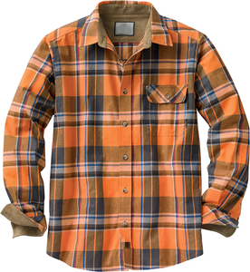 Camisa masculina de flanela Buck Camp