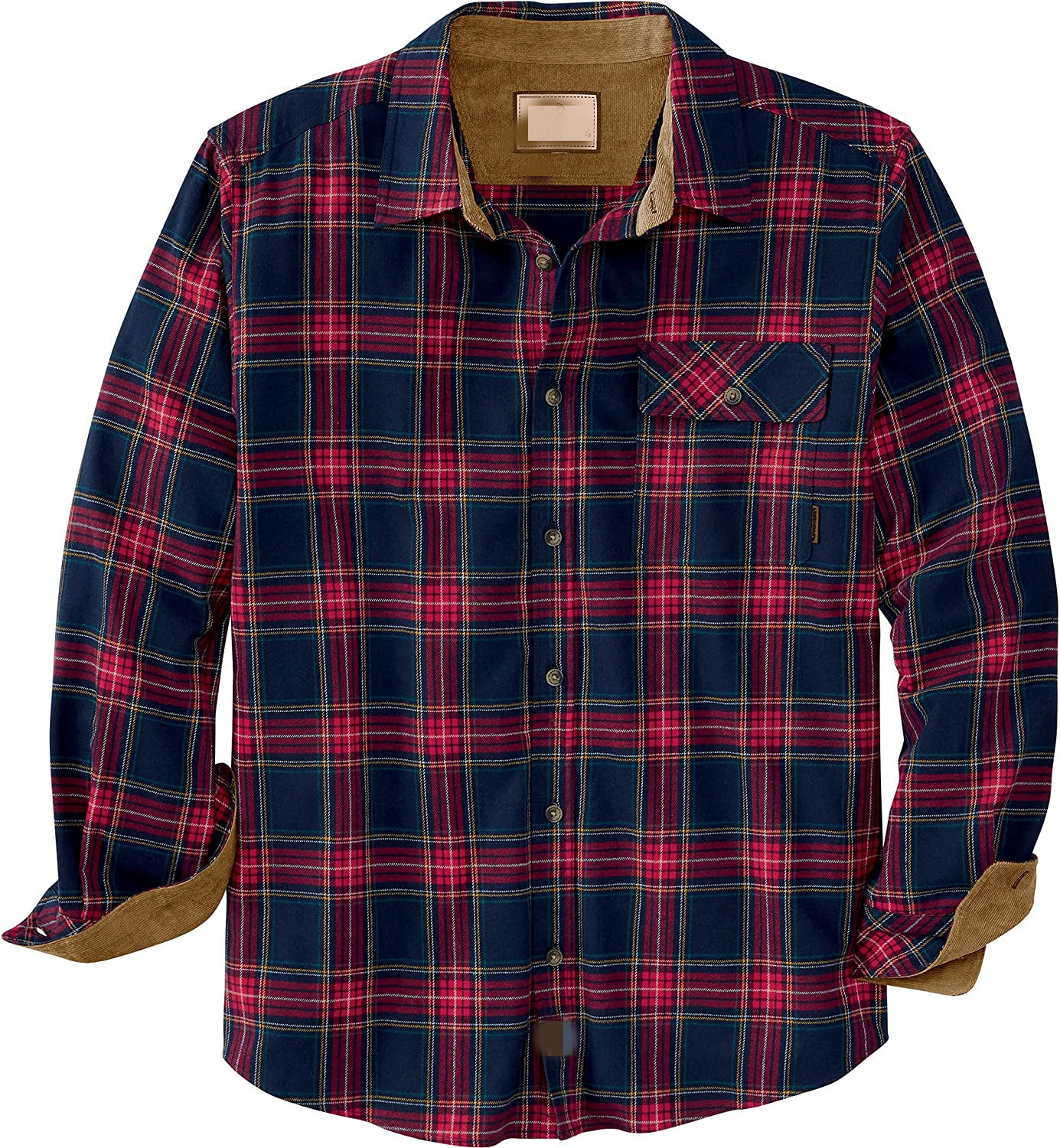 Camisa masculina de flanela Buck Camp