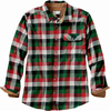 Camisa masculina de flanela Buck Camp