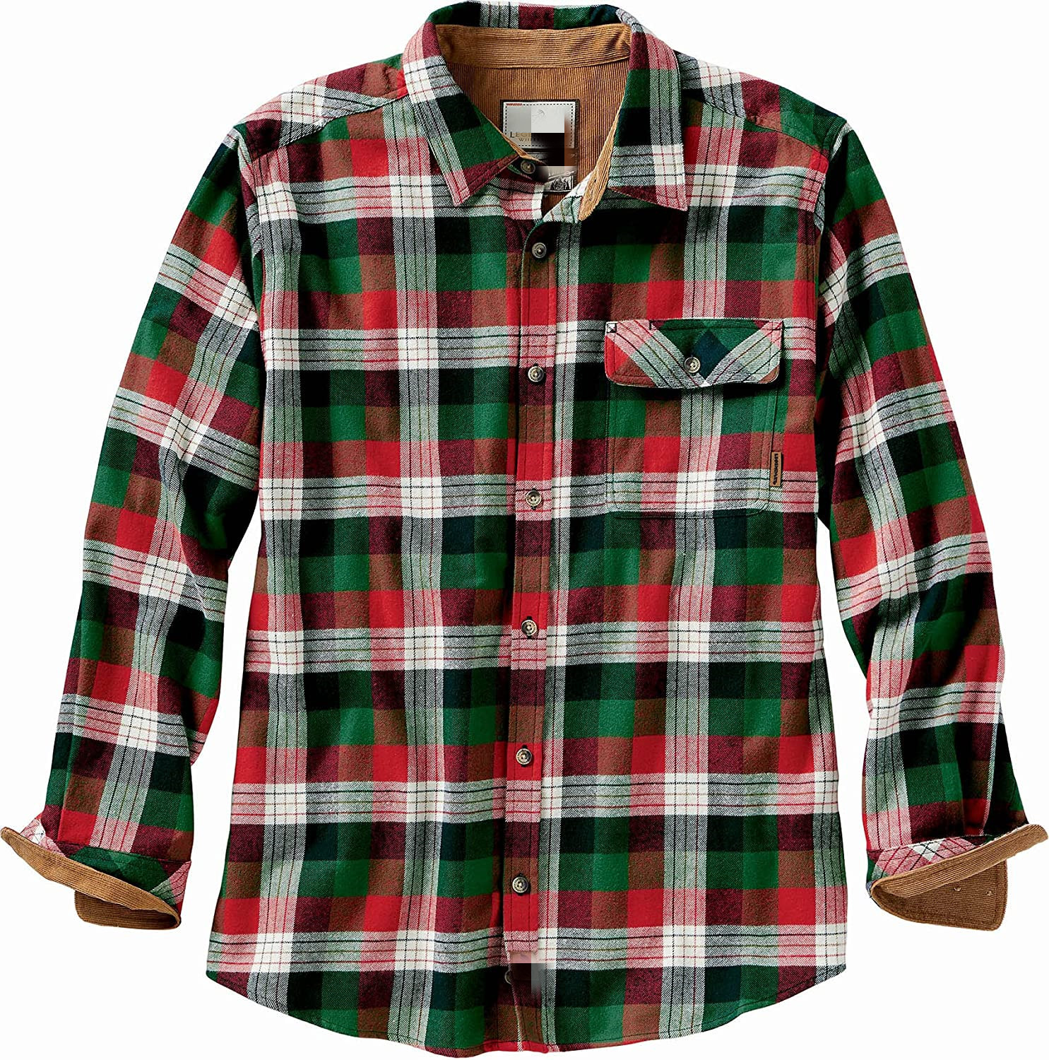 Camisa masculina de flanela Buck Camp